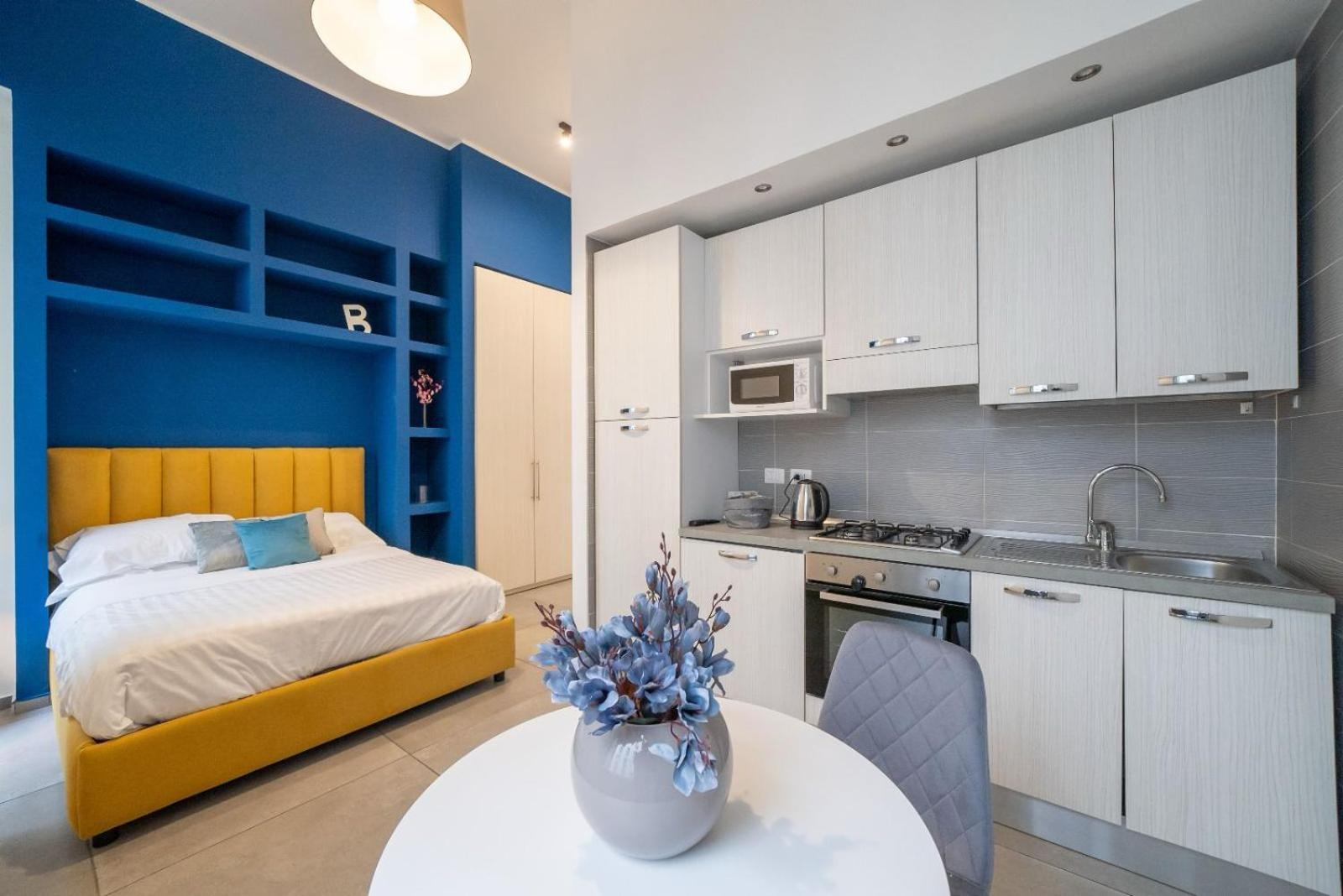 Bovio Boutique Studio Apartment Nápoles Quarto foto